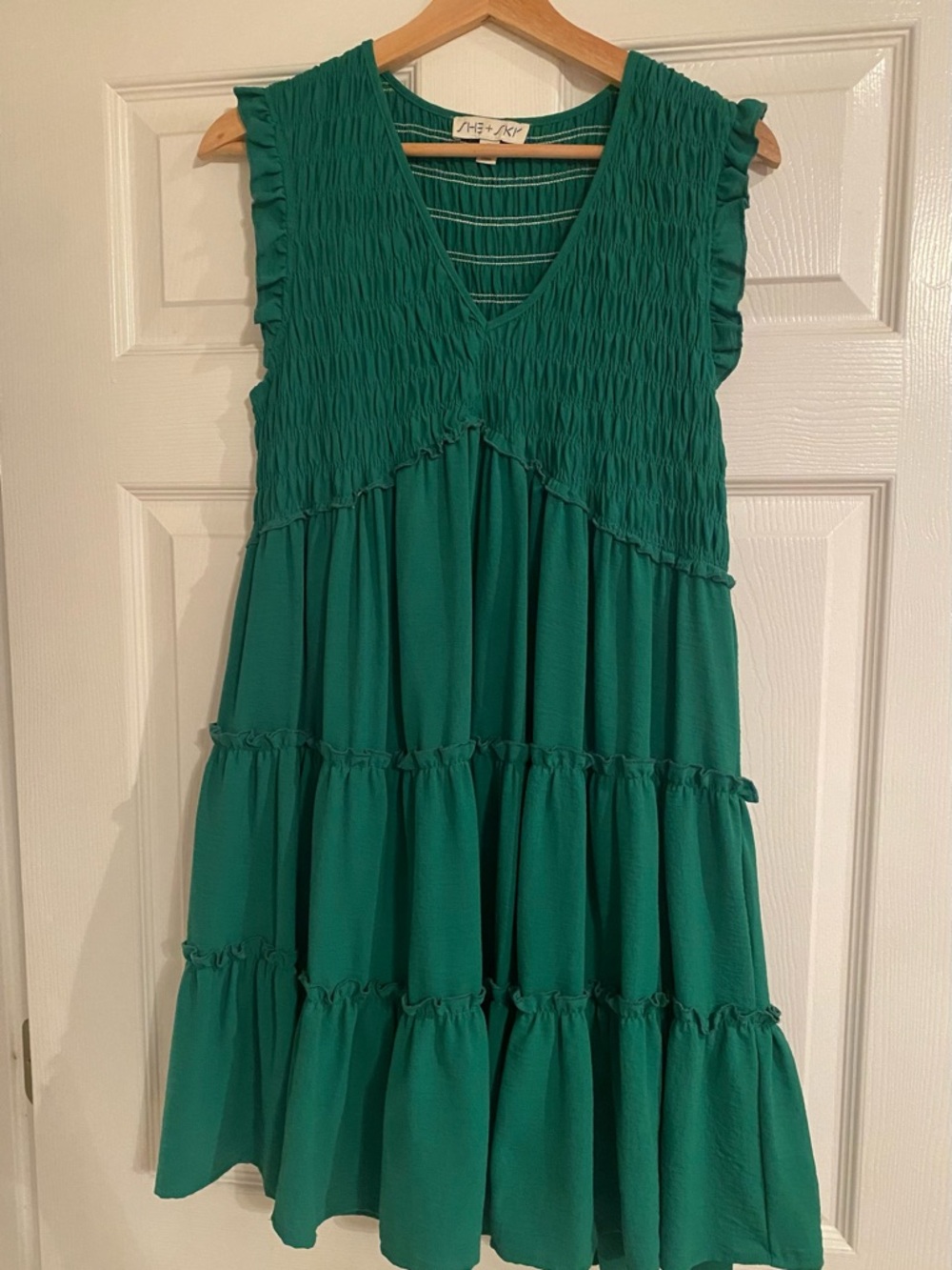 She+Sky Kelly Green Dress